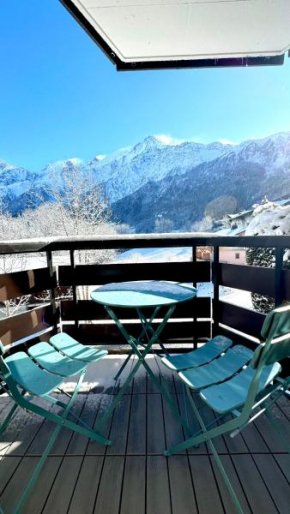 Apartement vue Monblanc incroyable ski inout Prarion5